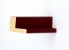 houten baklijst op maat luxe S bordeaux rood houten-baklijst-op-maat-luxe-S-bordeaux-rood