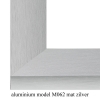wissellijst aluminium M062 mat zilver 59,4 x 84 cm A1 wissellijst-aluminium-M062-mat-zilver-59,4-x-84-cm-A1