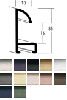 aluminium lijst 024 Nielsen blauw op maat aluminium-lijst-024-Nielsen-blauw-op-maat