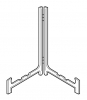 standaard modern voor 15-25cm RACO-11 50 20 standaard-modern-voor-15-25cm-RACO-11-50-20